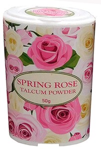 Spring Rose Talcum Powder 50G