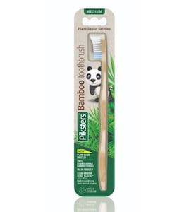 Piksters Bamboo Toothbrush Medium (Colour Selected At Random)