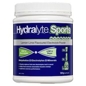 Hydralyte Sports Lemon Lime Flavour Electrolyte Powder 900G