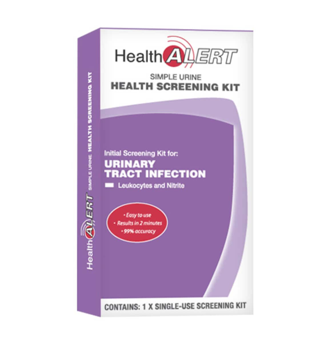 Health Alert Uti Health Screening Test Kit 1 Pack