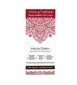 Tints Of Nature Henna Cream Dark Brown 70Ml