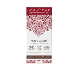 Tints Of Nature Henna Cream Light Brown 70Ml