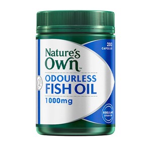 Natures Own Odourless Fish Oil 1000Mg 200 Capsules