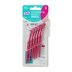 Tepe Interdental Brush Angle Pink (Iso Size 0) 0.4Mm 6 Pack