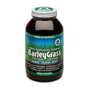 Green Nutritionals 100% Organic Australian Barleygrass 200G