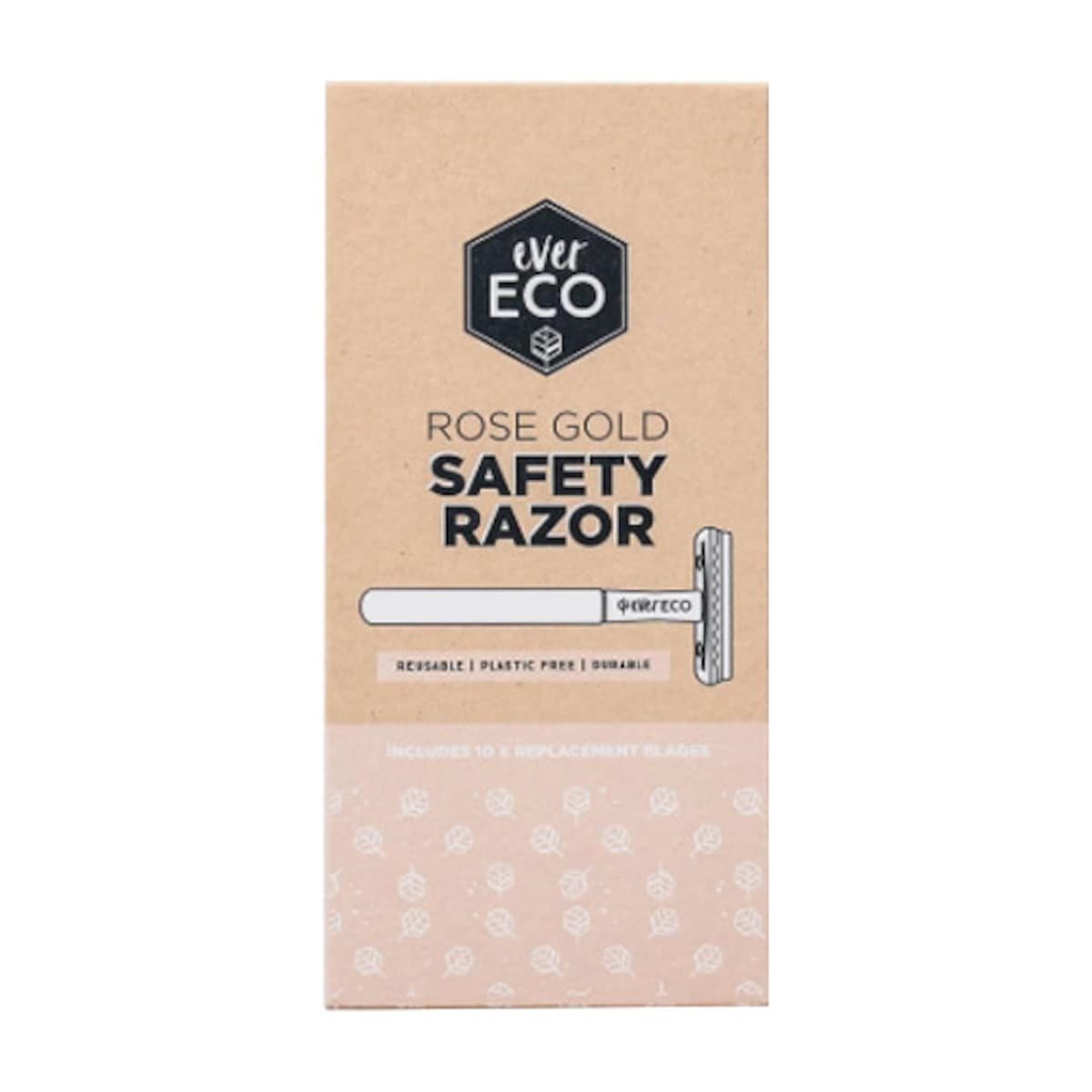 Ever Eco Safety Razor Rose Gold 1 Pack