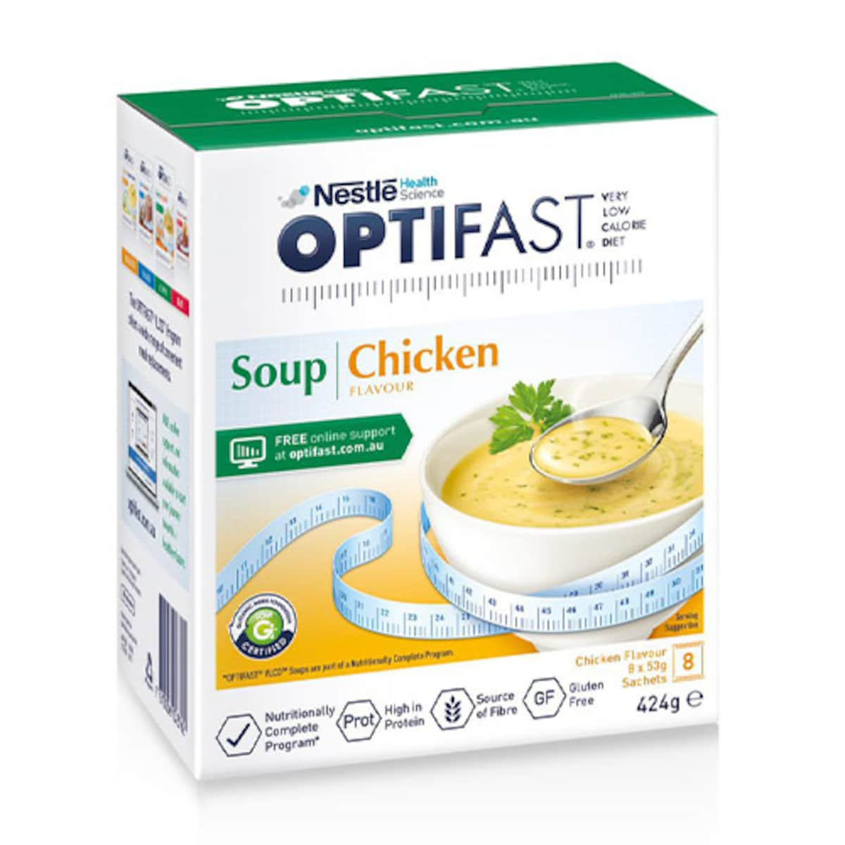 Optifast Vlcd Soup Chicken 8 Serves