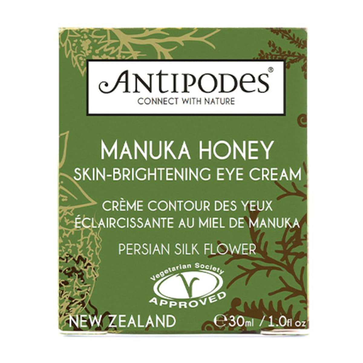 Antipodes Manuka Honey Skin-Brightening Eye Cream 30ml