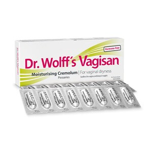 Dr Wolff's Vagisan Moisturising Cremolum 16 Pessaries