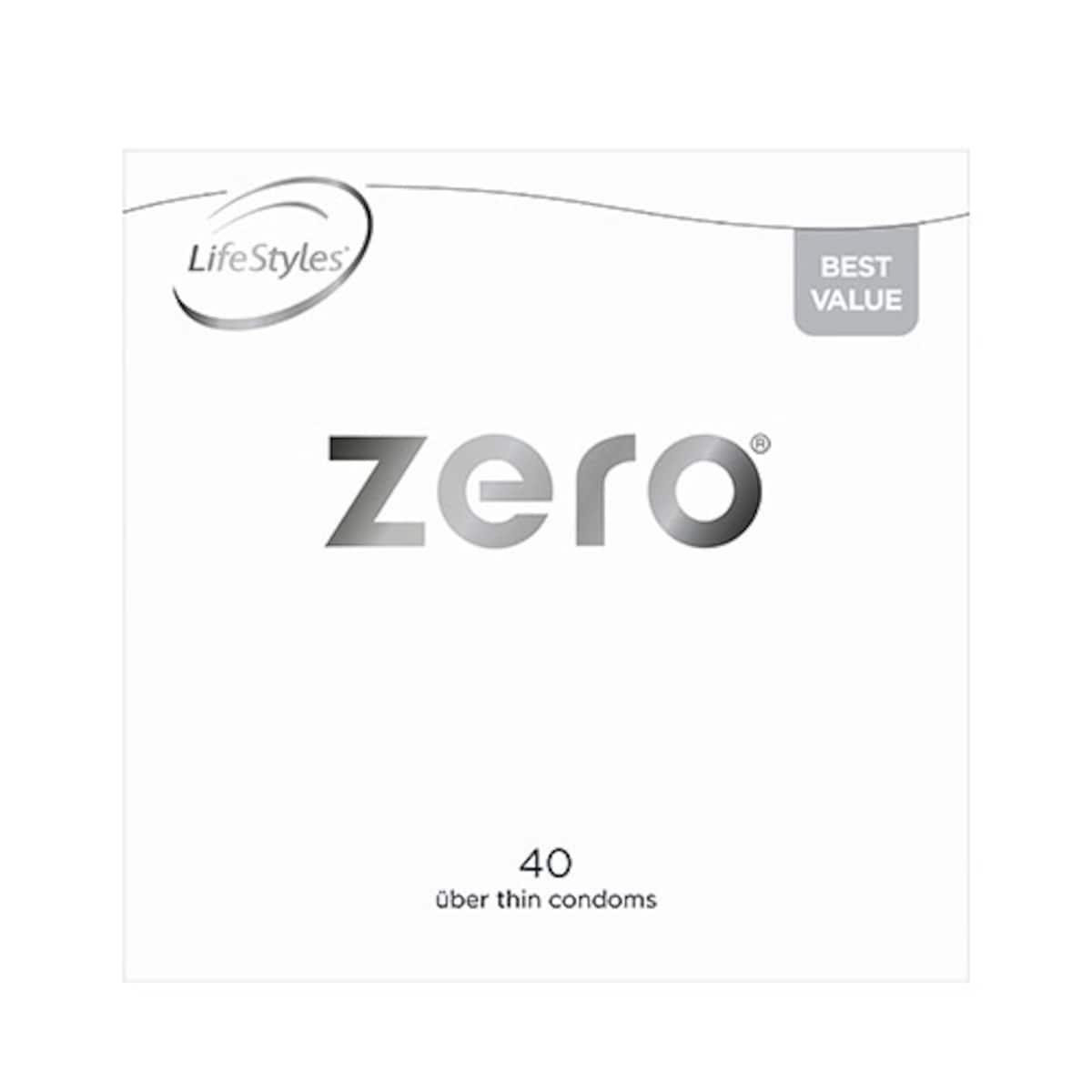 Lifestyles Zero Uber Thin 40 Condoms