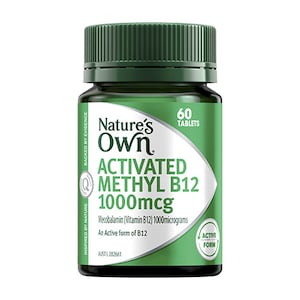 Natures Own Activated Methyl B12 60 Tablets