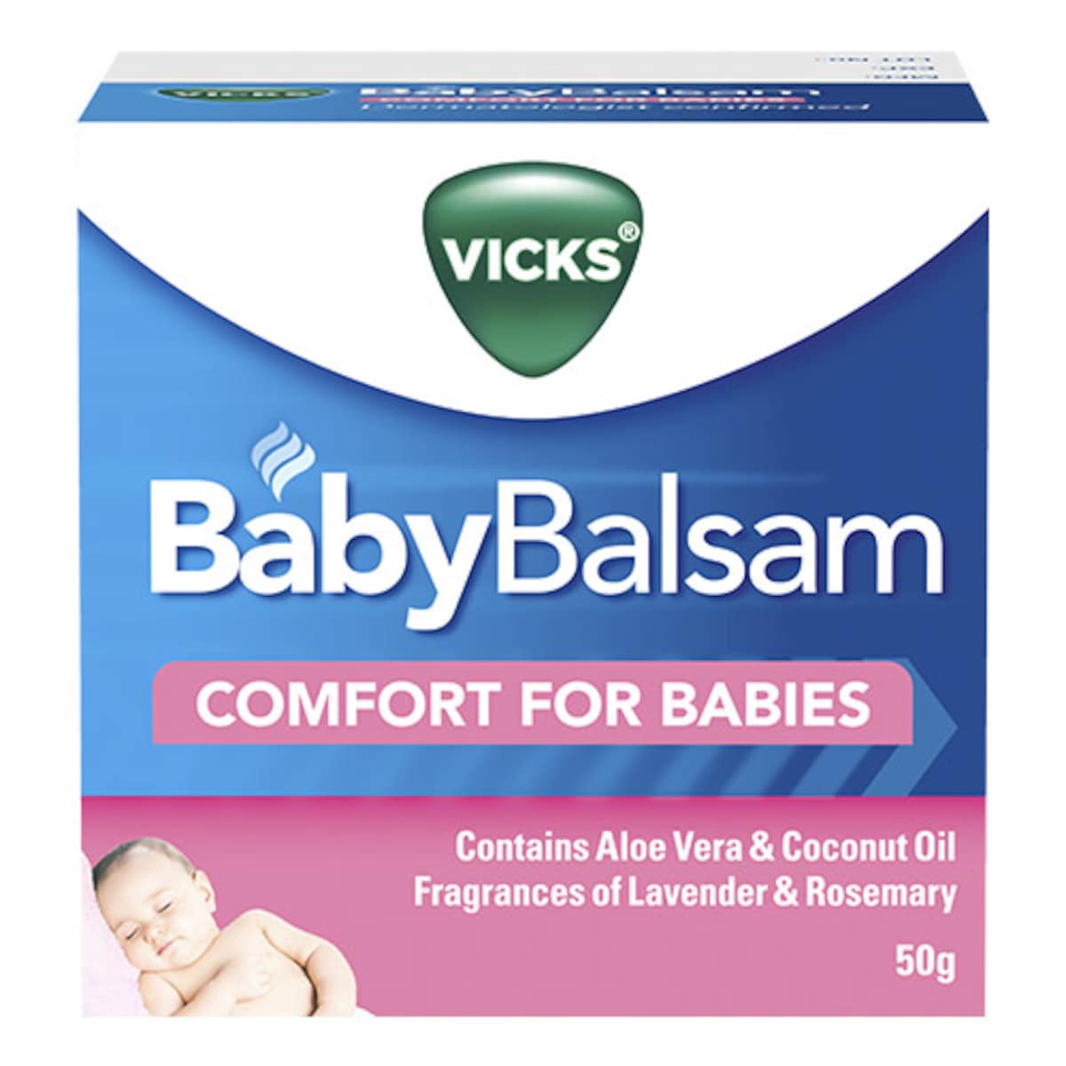 Vicks Babybalsam Decongestant Rub 50G