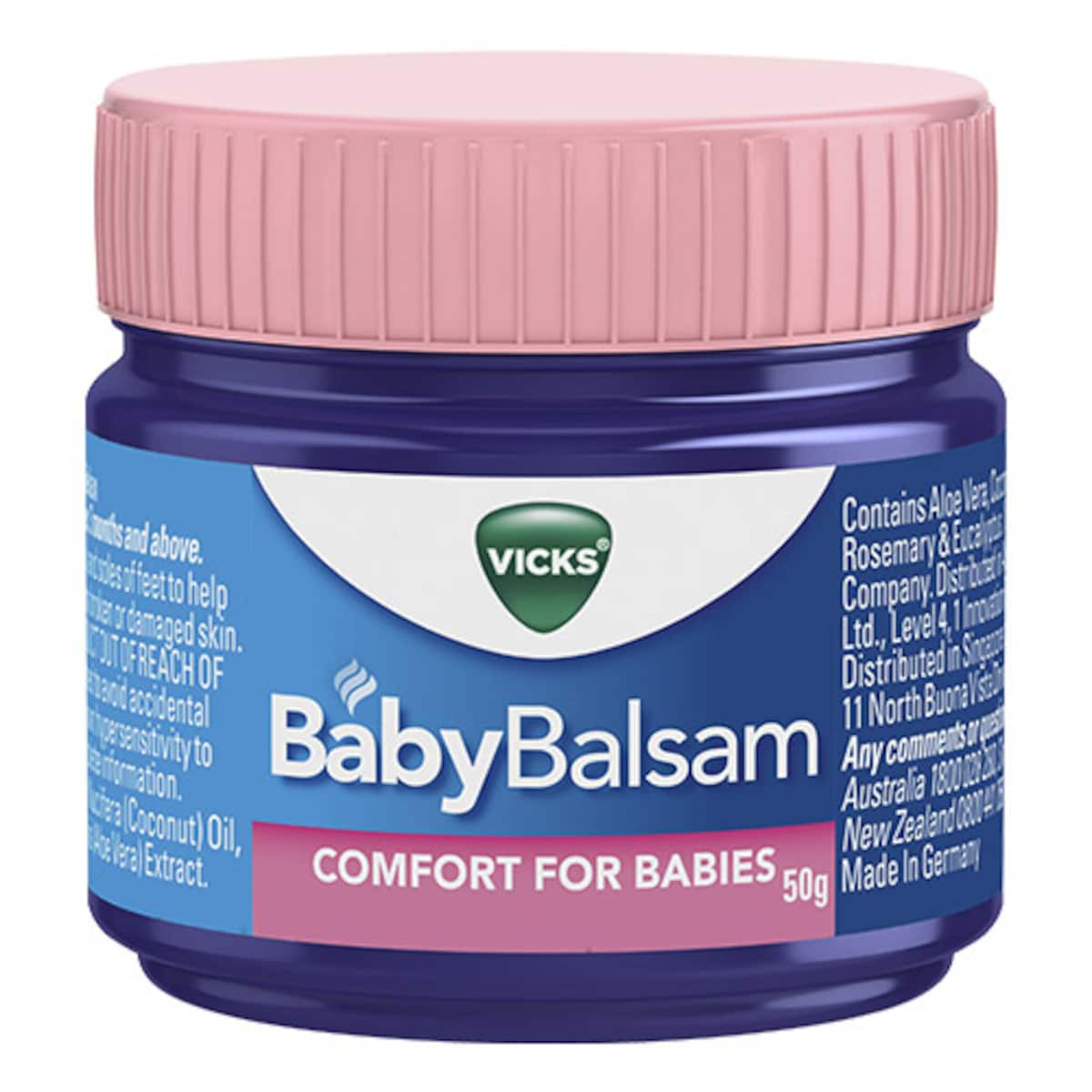 Vicks Babybalsam Decongestant Rub 50G