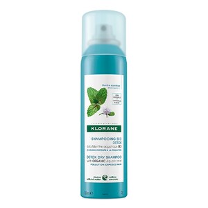 Klorane Detox Dry Shampoo With Aquatic Mint 150Ml