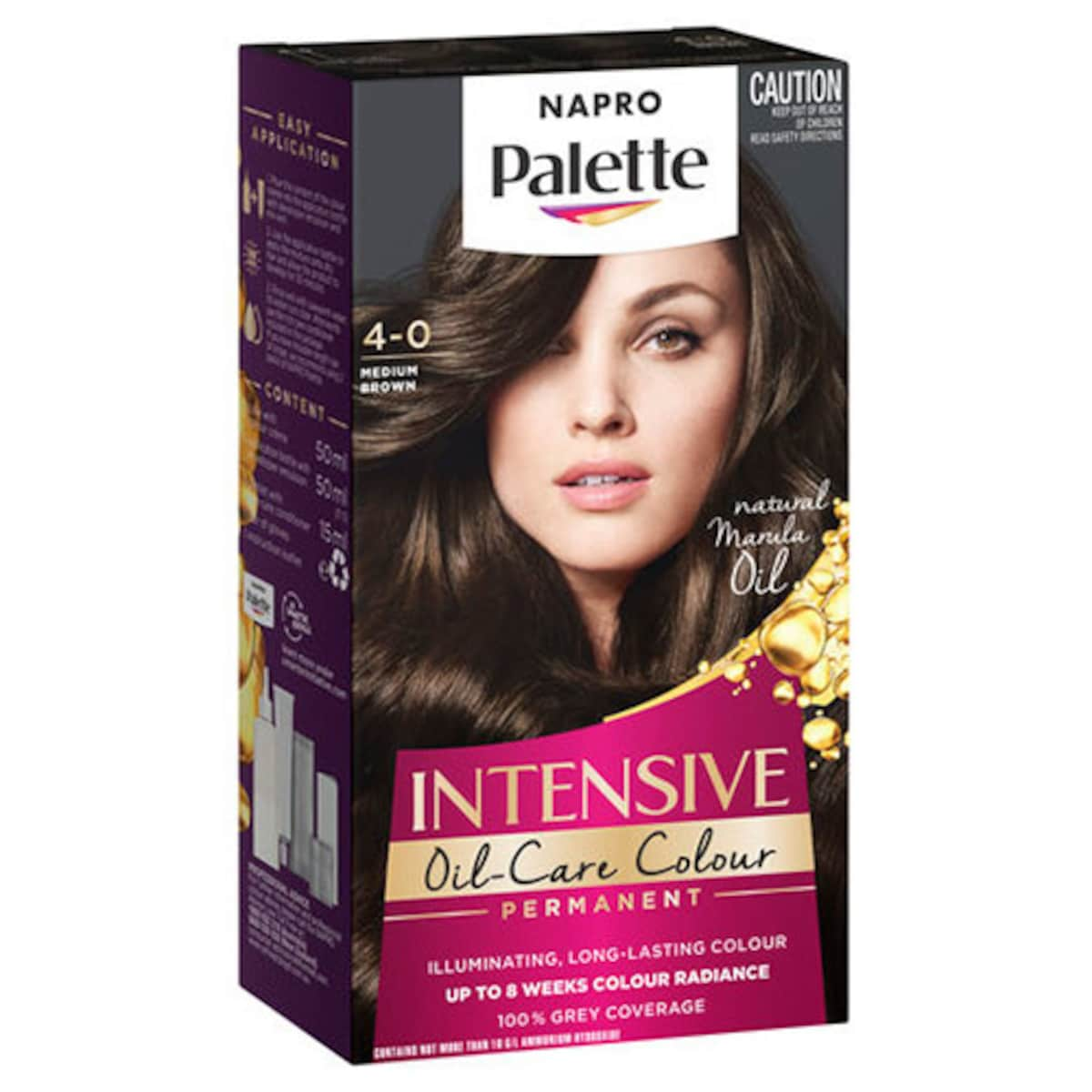 Napro Palette Hair Colour 4.0 Medium Brown By Schwarzkopf