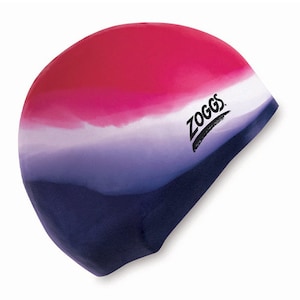Zoggs Kids Multicolour Silicone Swim Cap (Colours Selected At Random)