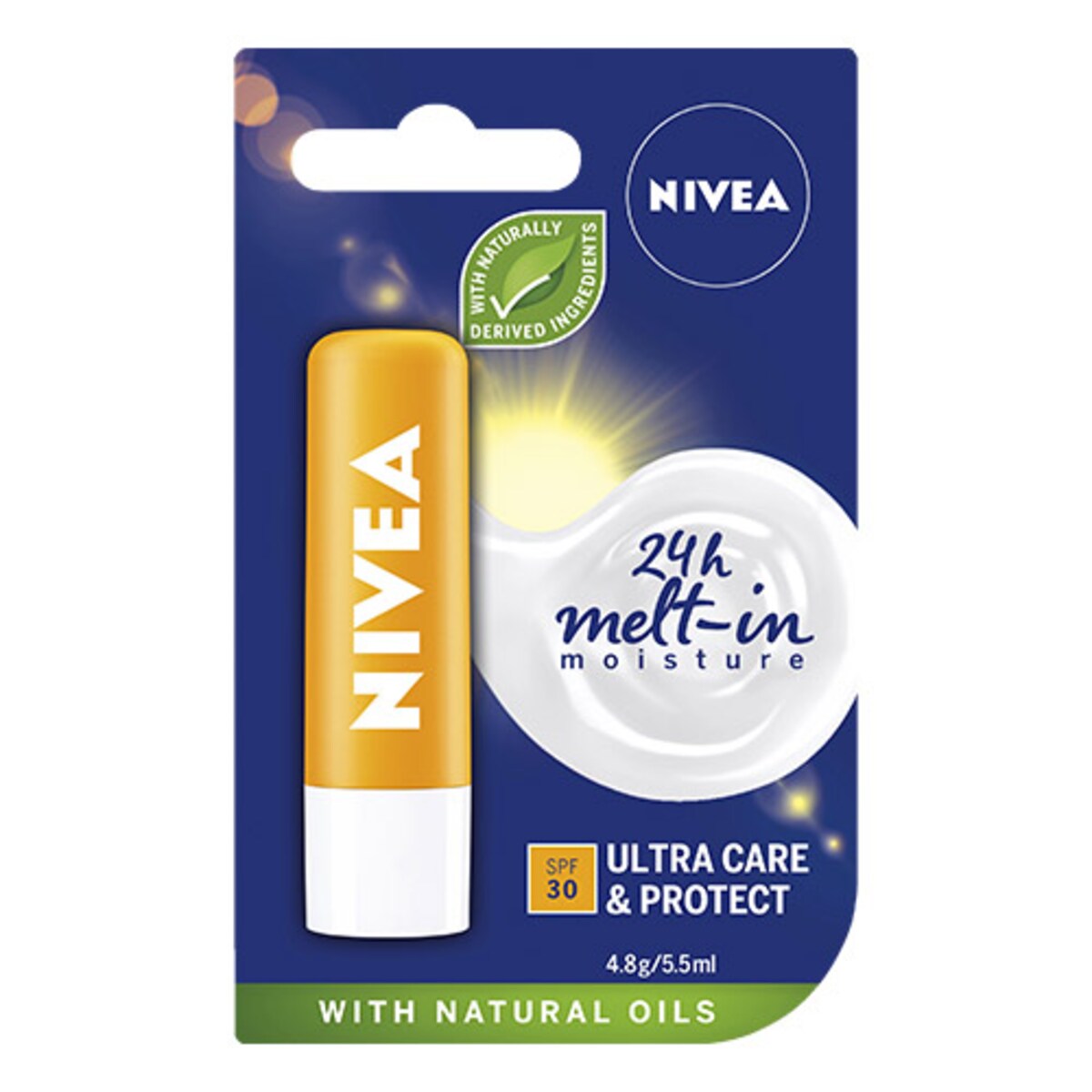 Nivea Ultra Care & Protect Spf30 Lip Balm 4.8G