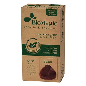 Bio Magic Hair Colour Cream Deep Dark Red 55.55