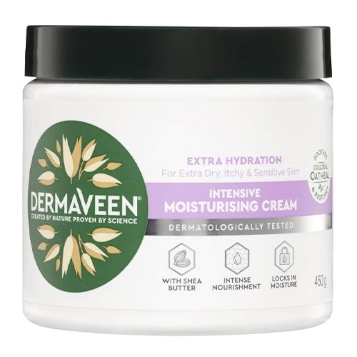 Dermaveen Extra Hydration Intensive Moisturising Cream 450G