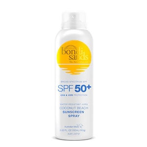 Bondi Sands Spf50 Sunscreen Mist Spray Coconut Beach Scent 193Ml