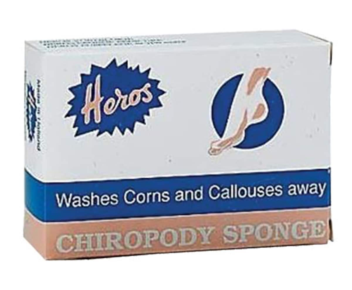 Heros Chiropody Sponge Grey 1 Sponge