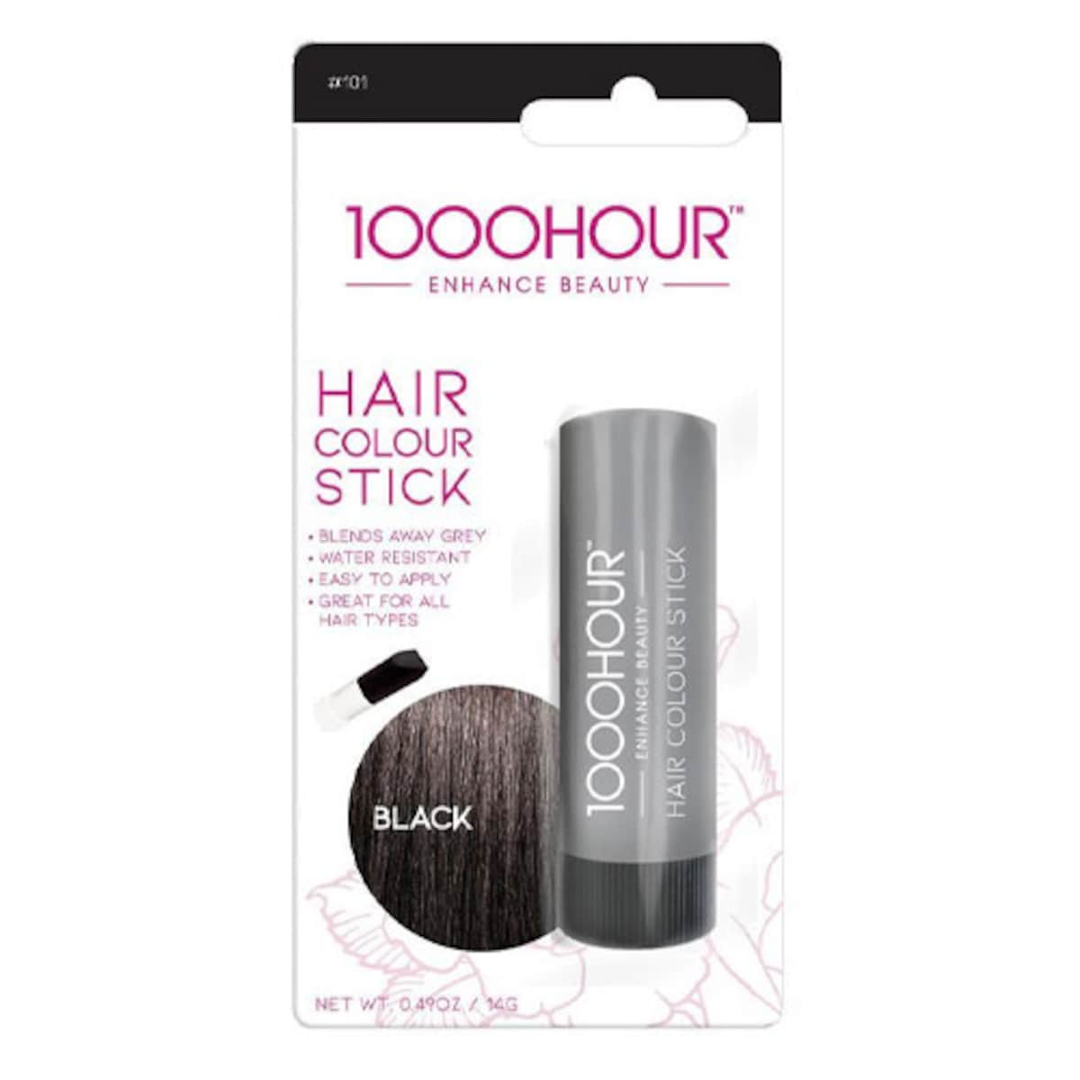 1000 Hour Hair Colour Stick Black