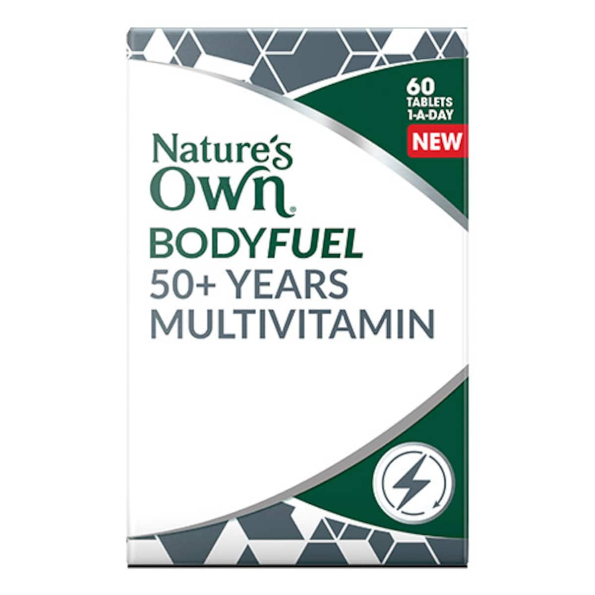 Natures Own Bodyfuel 50+ Years Multivitamin 60 Tablets