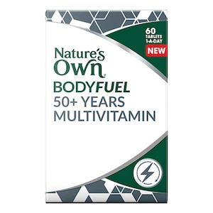 Natures Own Bodyfuel 50+ Years Multivitamin 60 Tablets