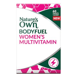 Natures Own Bodyfuel Womens Multivitamin 60 Tablets