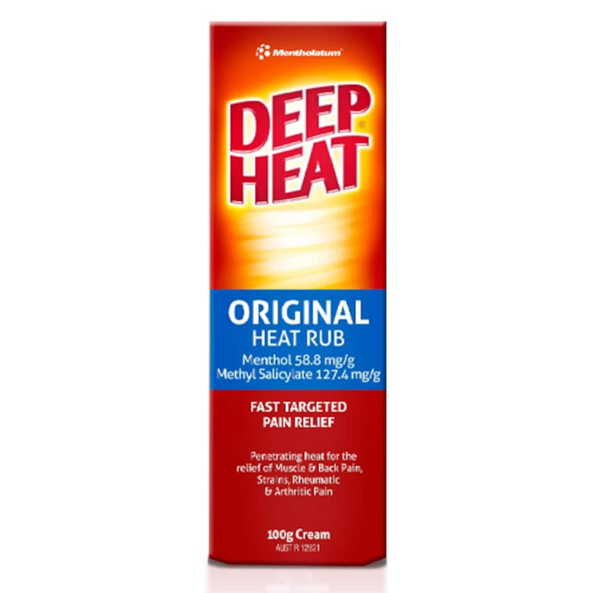 Deep Heat Original Heat Rub Pain Relief 100G