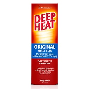 Deep Heat Original Heat Rub Pain Relief 100G