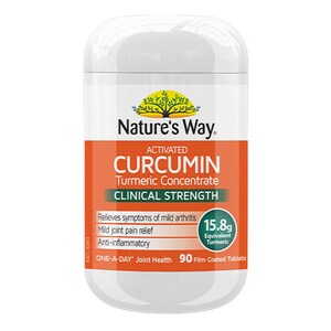 Natures Way Activated Curcumin Clinical Strength 90 Tablets