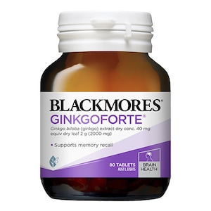 Blackmores Ginkgoforte 2000mg 80 Tablets