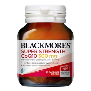 Blackmores Super Strength Coq10 300Mg 30 Tablets