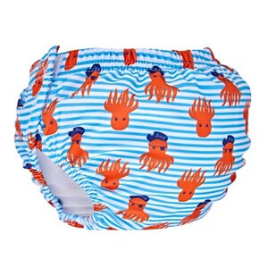 Zoggs Oct Pirate Adjustable Swim Nappy Blue 3-24 Months (Assorted designs chosen at random)