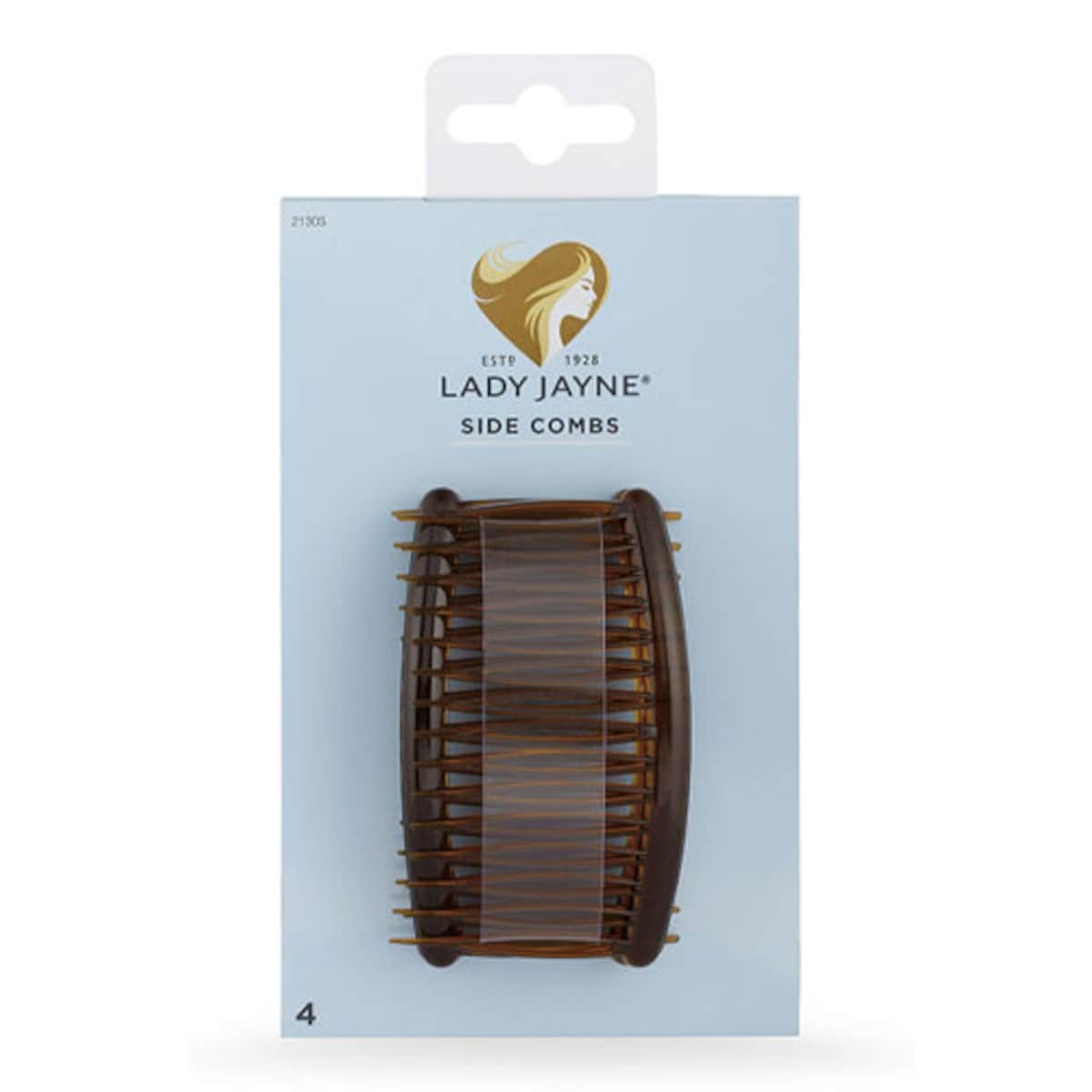 Lady Jayne Side Comb Shell 4 Pack