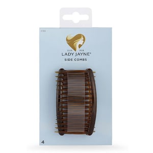 Lady Jayne Side Comb Shell 4 Pack