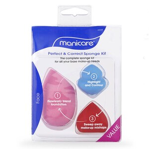 Manicare Perfect & Correct Sponge Kit