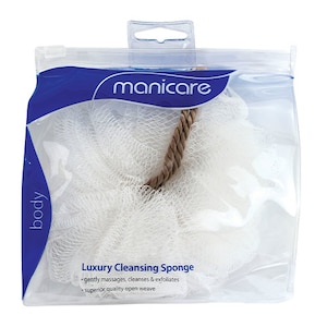 Manicare Luxury Cleansing Sponge White