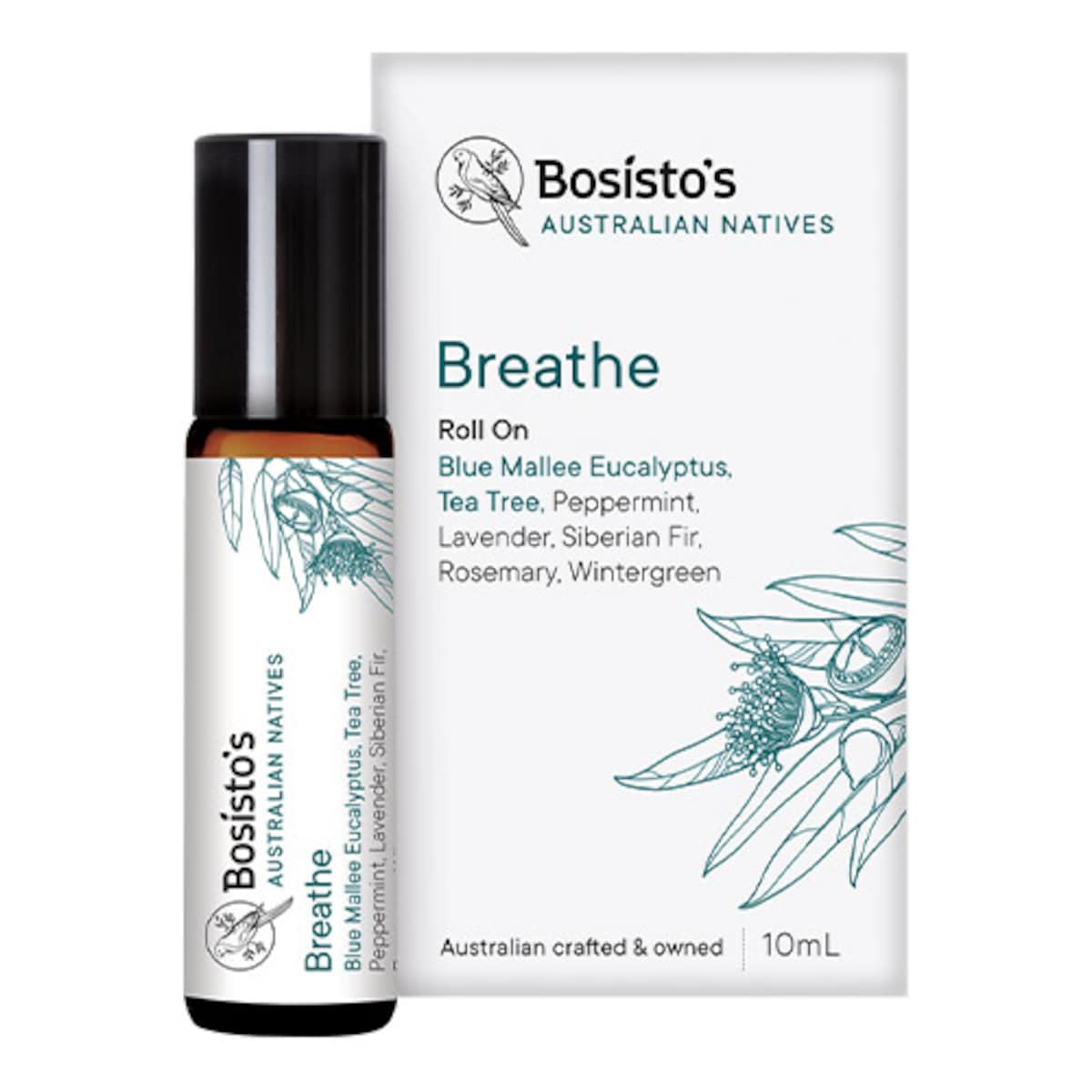 Bosistos Natives Breathe Roll On 10Ml