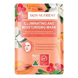 Skin Nutrients Illuminating & Moisturising Sheet Mask 1 Pack