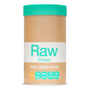 Amazonia Raw Protein Collagen Plus Vanilla Maple 450G