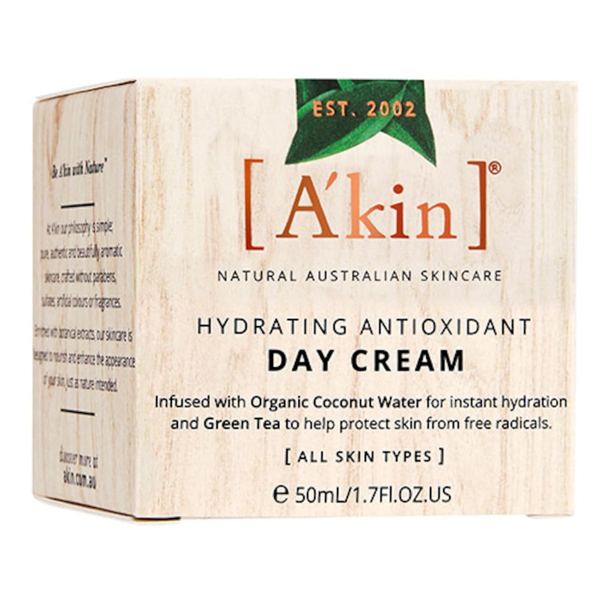 Akin Hydrating Antioxidant Day Cream 50Ml