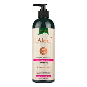 Akin Wheat Protein Moisture Rich Shampoo 500Ml