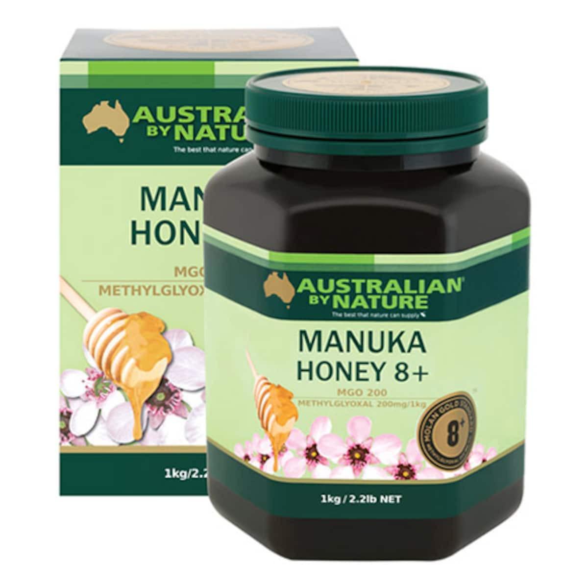 Australian By Nature Manuka Honey 8+ (Mgo 200) 1Kg