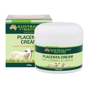 Australian By Nature Placenta Cream With Vitamon E & Lanolin 100G