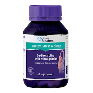 Henry Blooms De-Stress Ultra With Ashwagandha 60 Capsules