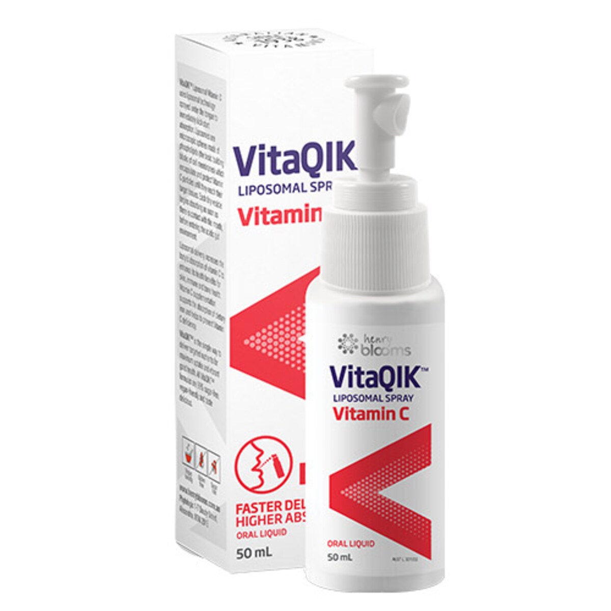 Henry Blooms Vitaqik Liposomal Vitamin C 50Ml