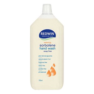 Redwin Sorbolene Hand Wash Sensitive 750Ml