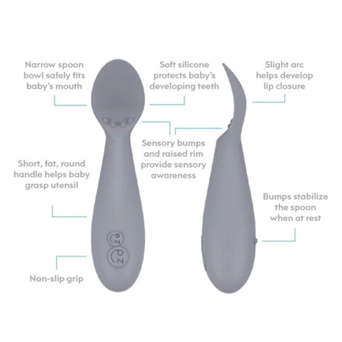 Ezpz Tiny Spoon Sage 2 Pack